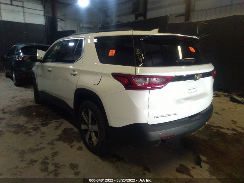 2021 CHEVROLET TRAVERSE LT LEATHER VIN: 1GNEVHKW6MJ248395