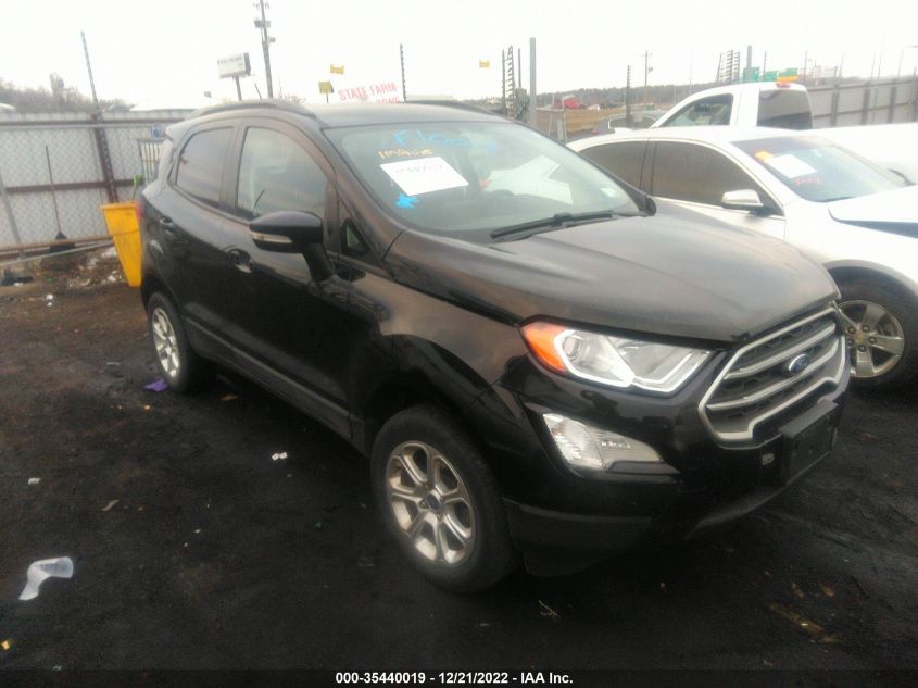 2020 FORD ECOSPORT SE VIN: MAJ6S3GLXLC334213