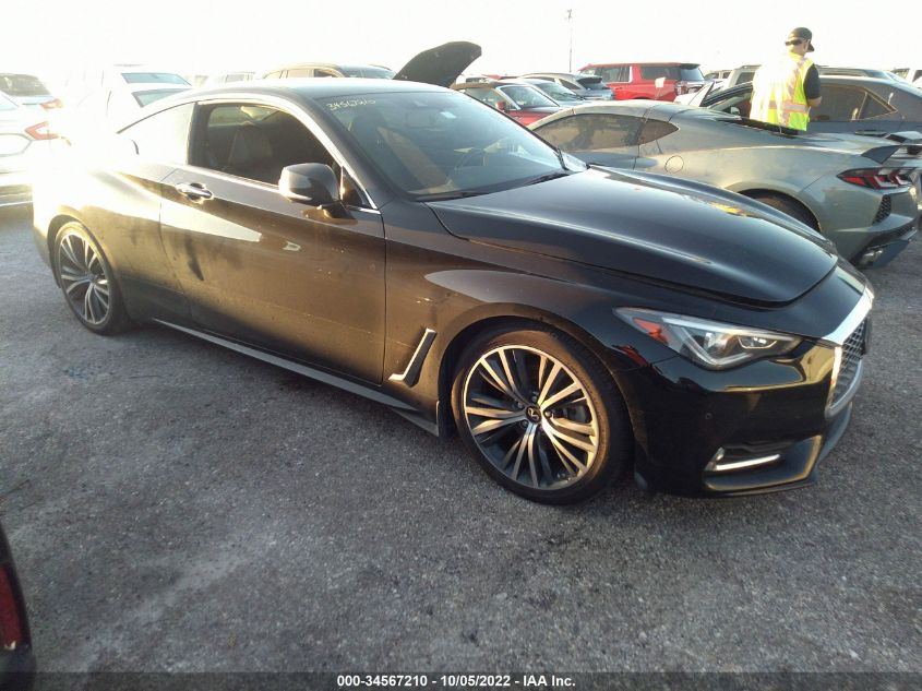 2021 INFINITI Q60 3.0T LUXE VIN: JN1EV7KK5MM410440