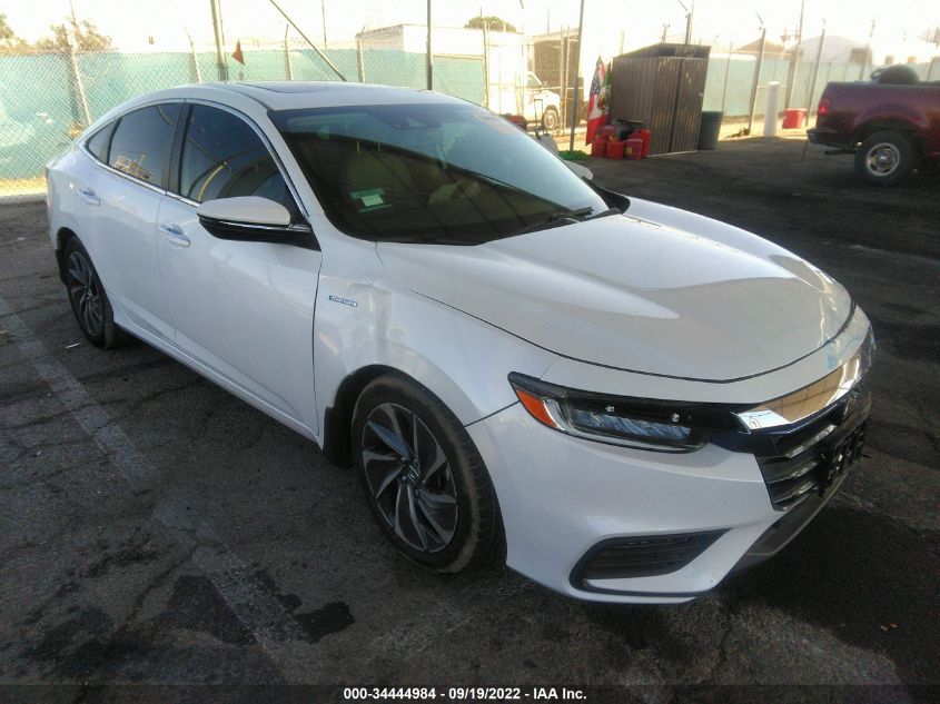 2022 HONDA INSIGHT TOURING VIN: 19XZE4F96NE010004