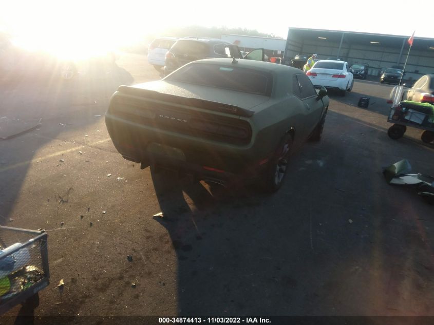 2021 DODGE CHALLENGER R/T SCAT PACK VIN: 2C3CDZFJ4MH615551