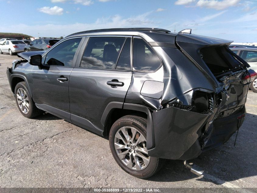 2021 TOYOTA RAV4 XLE PREMIUM VIN: 2T3C1RFV6MC095958