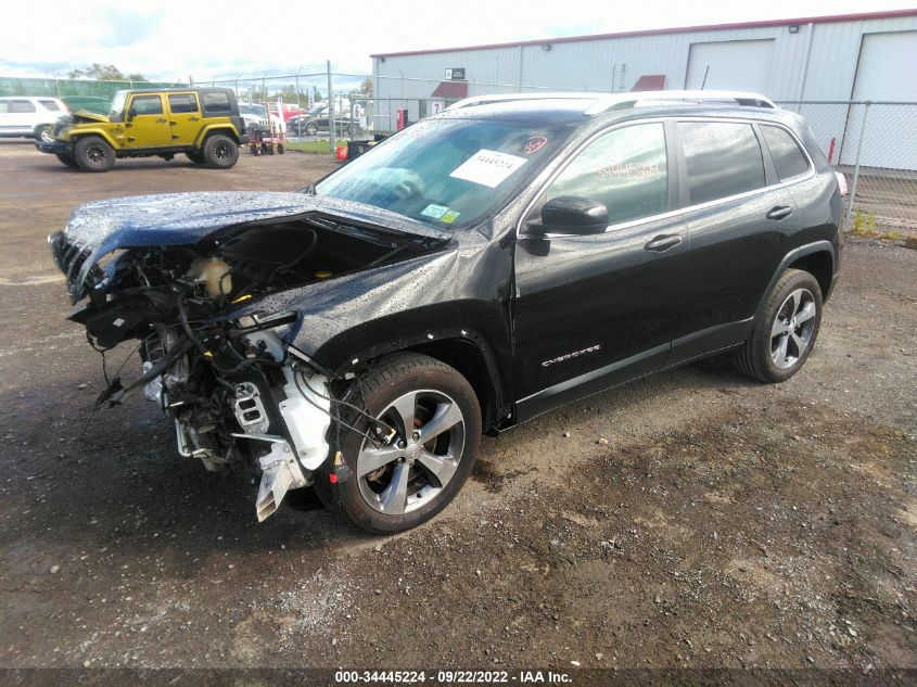 2020 JEEP CHEROKEE LIMITED VIN: 1C4PJLDBXLD502763