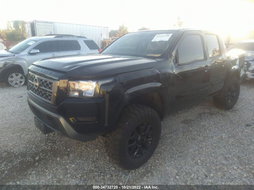 2022 NISSAN FRONTIER SV VIN: 1N6ED1EK4NN608623