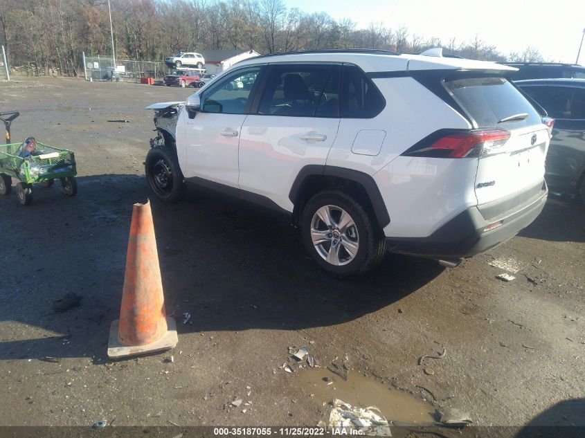 2021 TOYOTA RAV4 XLE VIN: 2T3P1RFV0MC254510