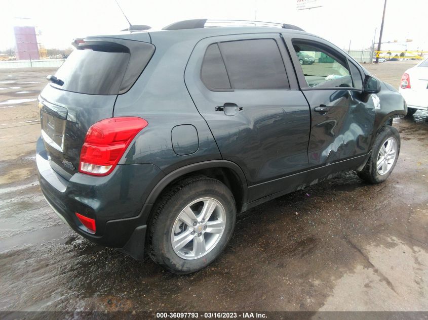 2022 CHEVROLET TRAX LT VIN: KL7CJPSM3NB518728