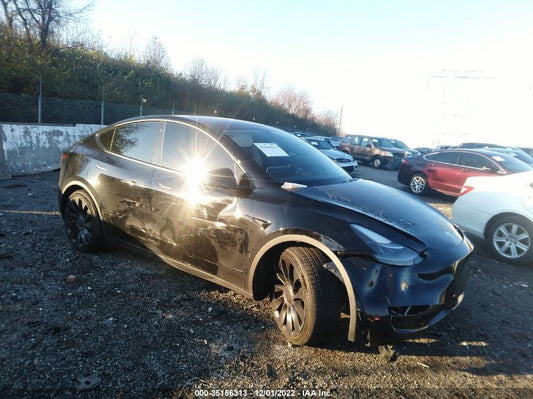 2022 TESLA MODEL Y PERFORMANCE VIN: 7SAYGDEF8NF400791