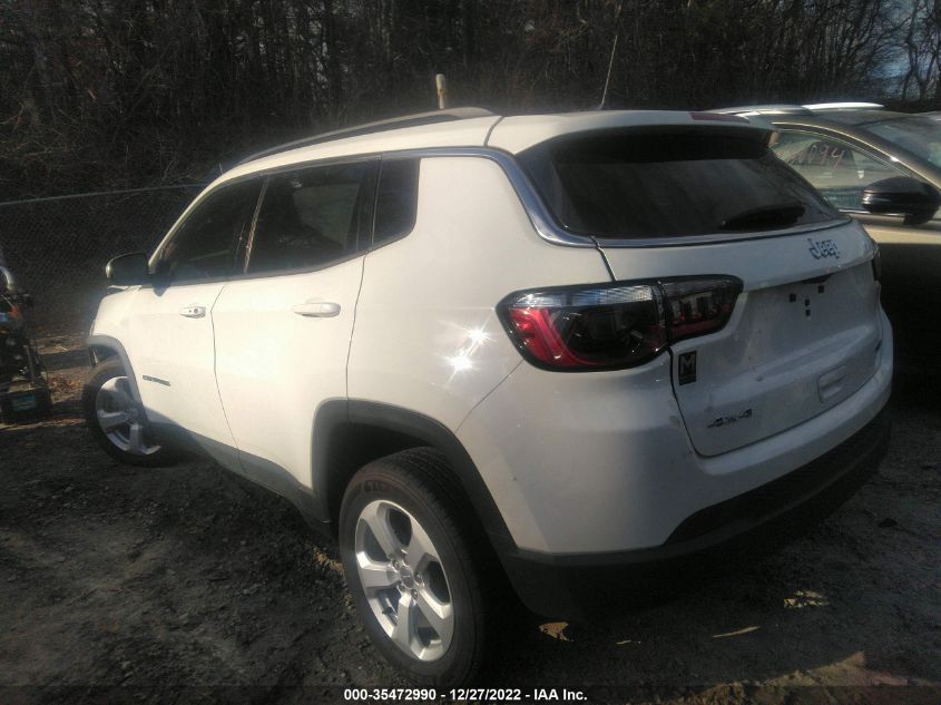 2021 JEEP COMPASS LATITUDE VIN: 3C4NJDBB0MT544998