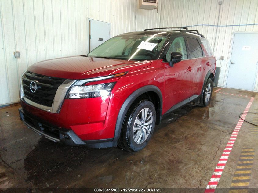 2022 NISSAN PATHFINDER SL VIN: 5N1DR3CC2NC206808