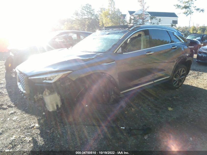2021 INFINITI QX50 AUTOGRAPH VIN: 3PCAJ5DB9MF124530