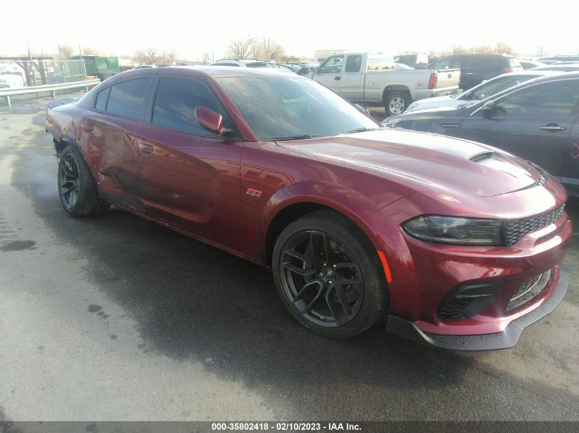 2022 DODGE CHARGER SCAT PACK WIDEBODY VIN: 2C3CDXGJXNH173170