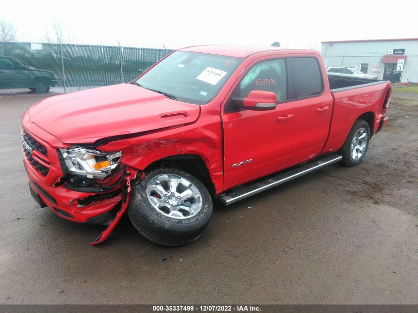 2022 RAM 1500 BIG HORN VIN: 1C6SRFBTXNN181909