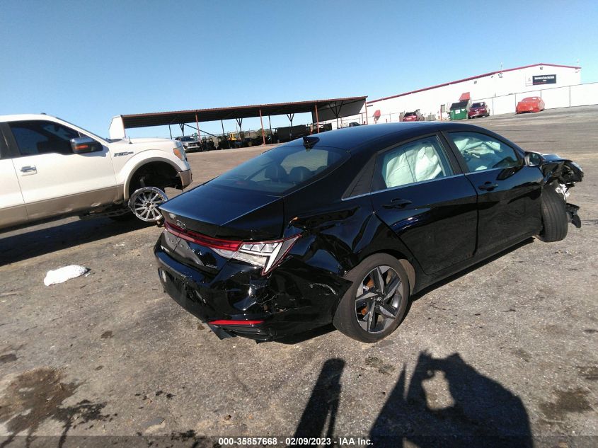 2023 HYUNDAI ELANTRA LIMITED VIN: KMHLP4AG1PU378287