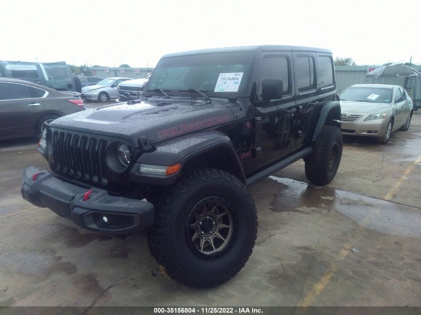 2020 JEEP WRANGLER UNLIMITED RUBICON VIN: 1C4HJXFN7LW124070