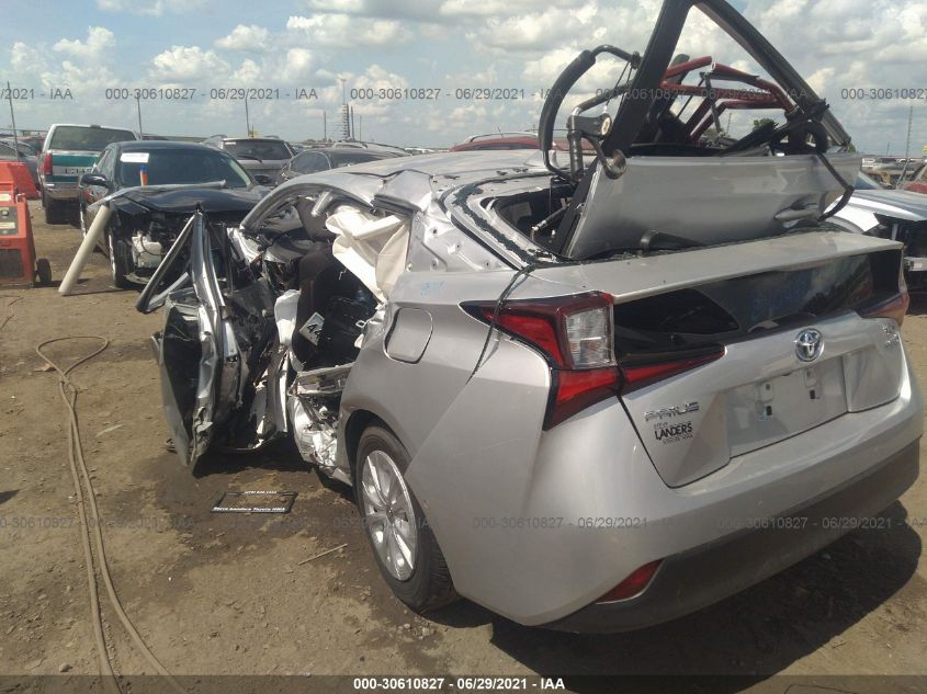 2020 TOYOTA PRIUS L ECO/LE/XLE/LIMITED VIN: JTDKARFU5L3113062