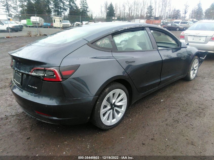2021 TESLA MODEL 3 LONG RANGE VIN: 5YJ3E1EB8MF082985