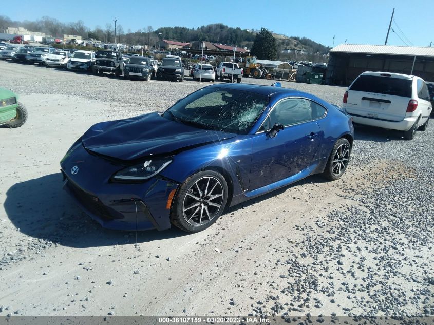 2022 TOYOTA GR86 VIN: JF1ZNBB17N9750692