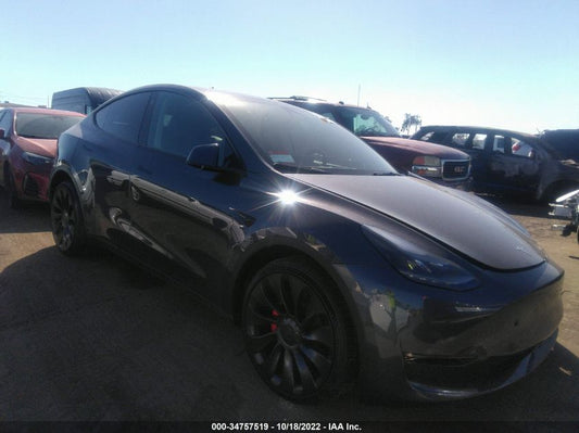 2022 TESLA MODEL Y PERFORMANCE VIN: 7SAYGDEF8NF556751