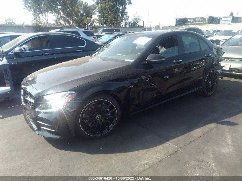 2021 MERCEDES-BENZ C-CLASS C 300 VIN: W1KWF8DB0MR622401