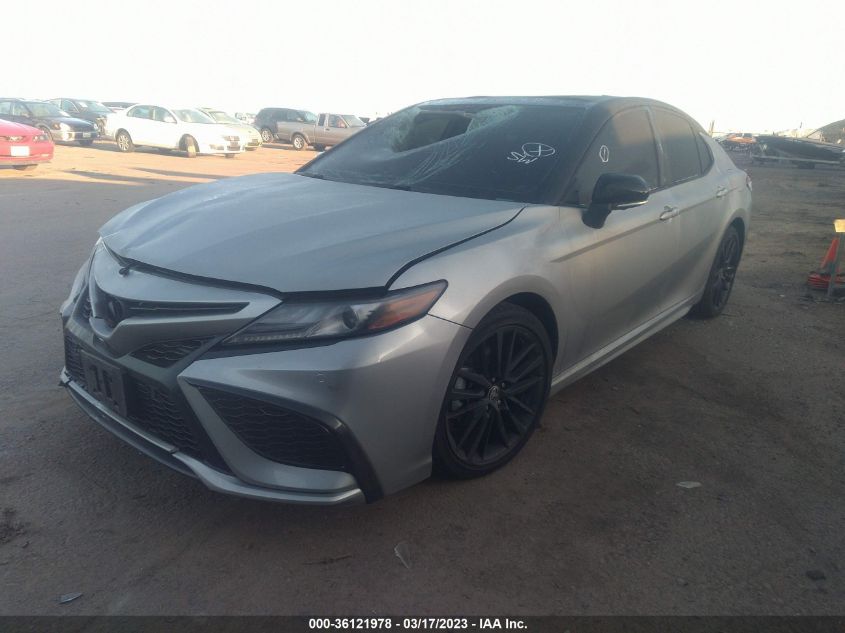 2022 TOYOTA CAMRY V6 VIN: 4T1KZ1AK0NU063647