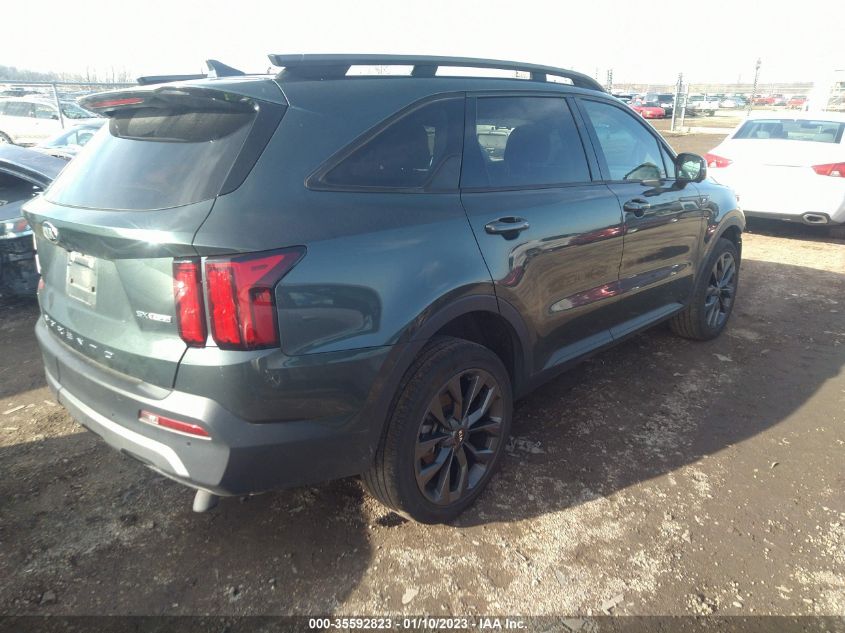 2021 KIA SORENTO SX PRESTIGE X-LINE VIN: 5XYRKDLF2MG020226
