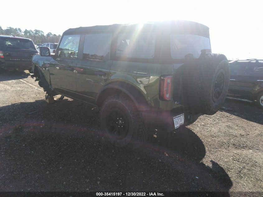 2022 FORD BRONCO BASE/BIG BEND VIN: 1FMEE5DP4NLB72643