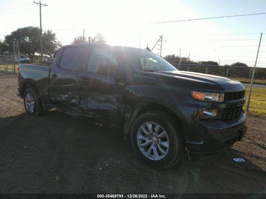 2021 CHEVROLET SILVERADO 1500 CUSTOM VIN: 1GCPWBEK5MZ374429