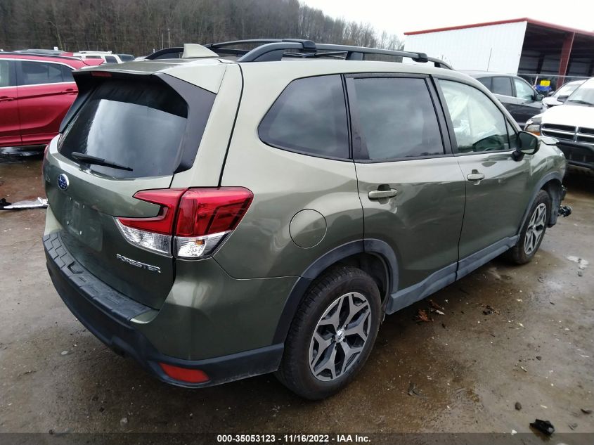 2021 SUBARU FORESTER PREMIUM VIN: JF2SKAJC9MH500023