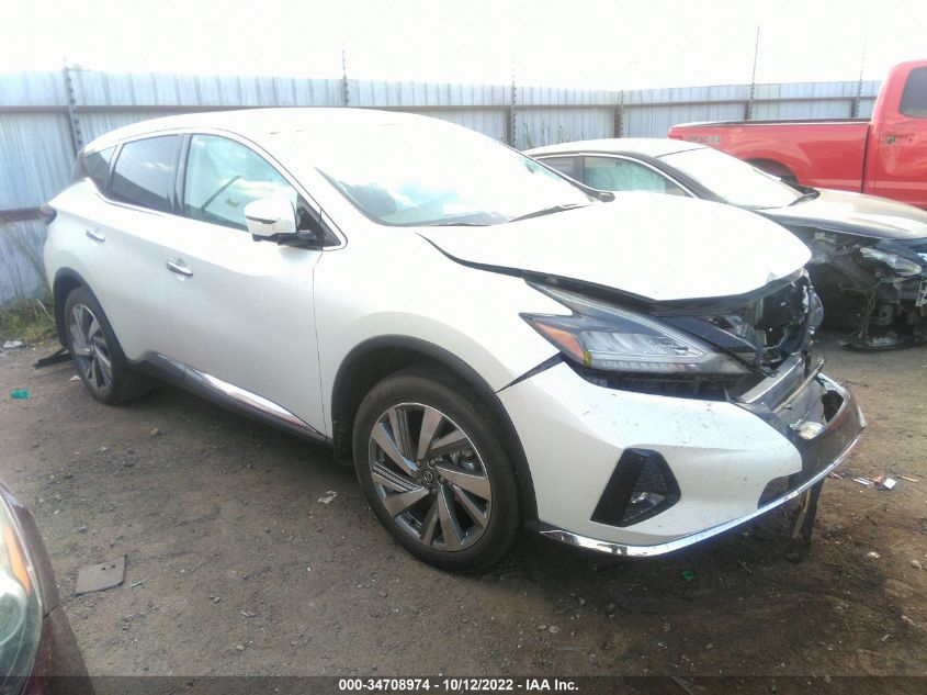 2021 NISSAN MURANO SL VIN: 5N1AZ2CJ0MC117958