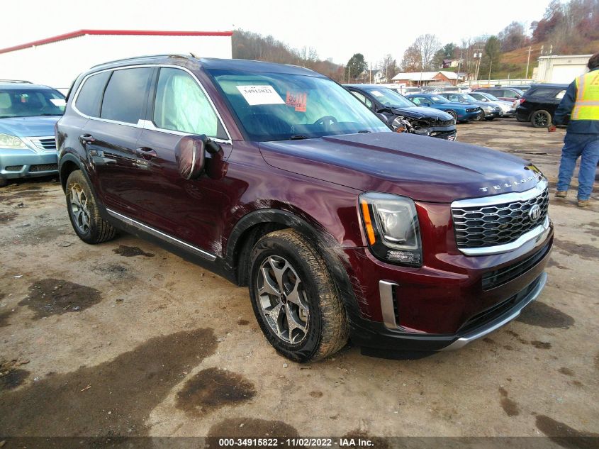 2020 KIA TELLURIDE EX VIN: 5XYP34HC8LG001083