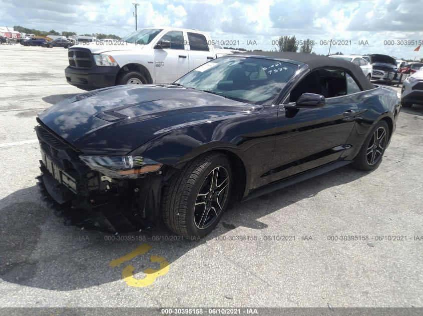 2020 FORD MUSTANG ECOBOOST VIN: 1FATP8UHXL5189888