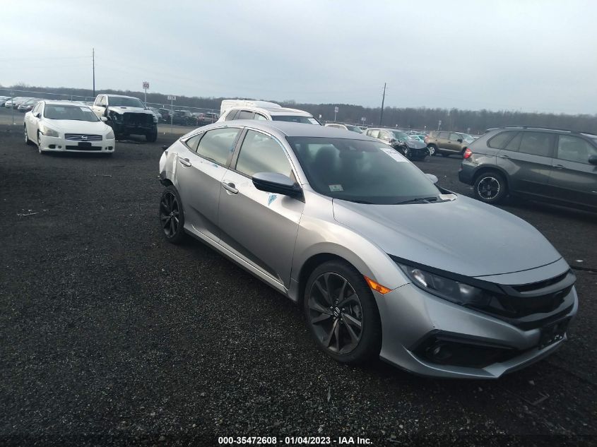2021 HONDA CIVIC SEDAN SPORT VIN: 2HGFC2F82MH553861