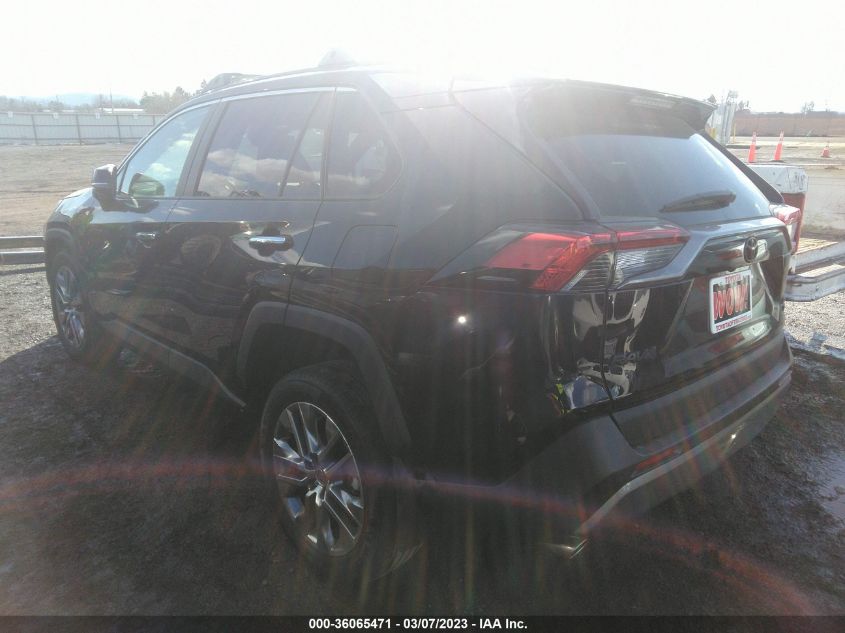 2022 TOYOTA RAV4 LIMITED VIN: 2T3N1RFV1NW322059