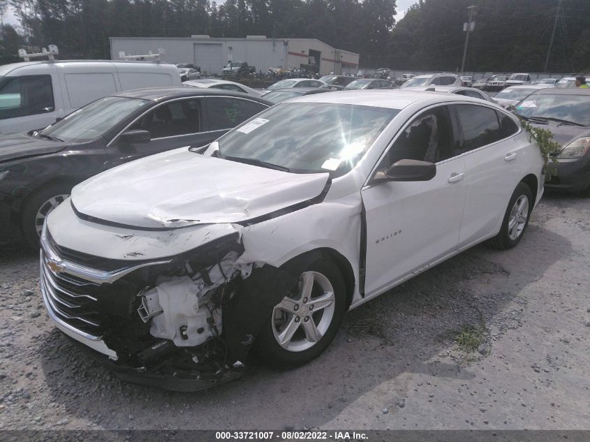 2021 CHEVROLET MALIBU LS VIN: 1G1ZB5STXMF002792