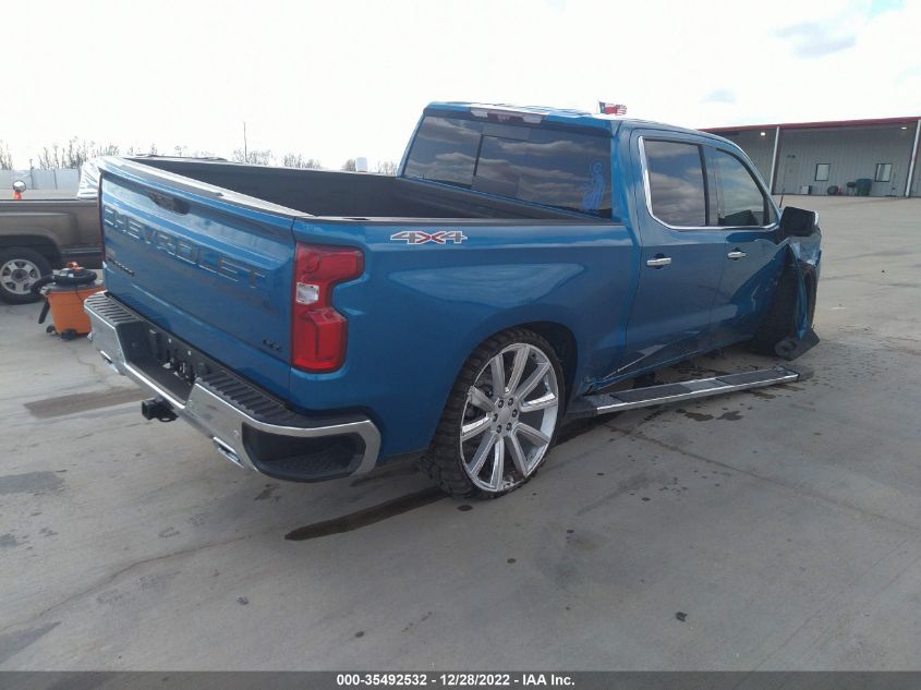2022 CHEVROLET SILVERADO 1500 LTZ VIN: 3GCUDGEL3NG542147