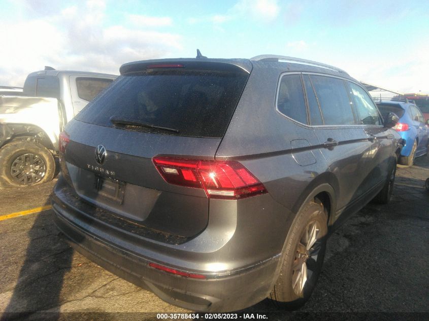 2022 VOLKSWAGEN TIGUAN SE VIN: 3VV3B7AX0NM027622