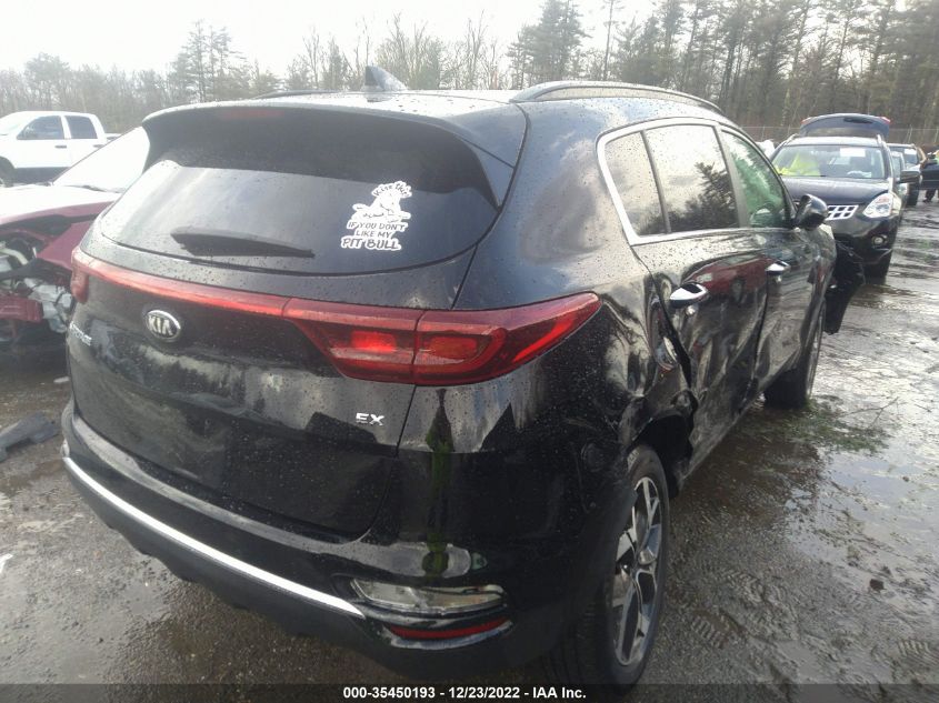 2020 KIA SPORTAGE EX VIN: KNDPNCAC5L7831659