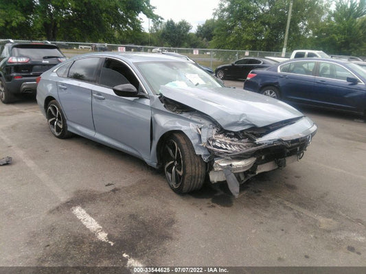 2021 HONDA ACCORD SEDAN SPORT VIN: 1HGCV1F3XMA058589