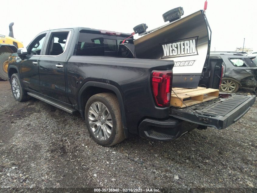 2021 GMC SIERRA 1500 DENALI VIN: 1GTU9FEL1MZ254265