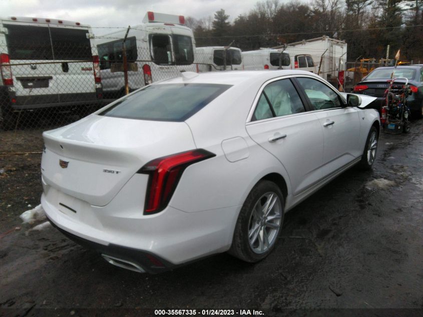 2021 CADILLAC CT4 LUXURY VIN: 1G6DK5RK0M0120550