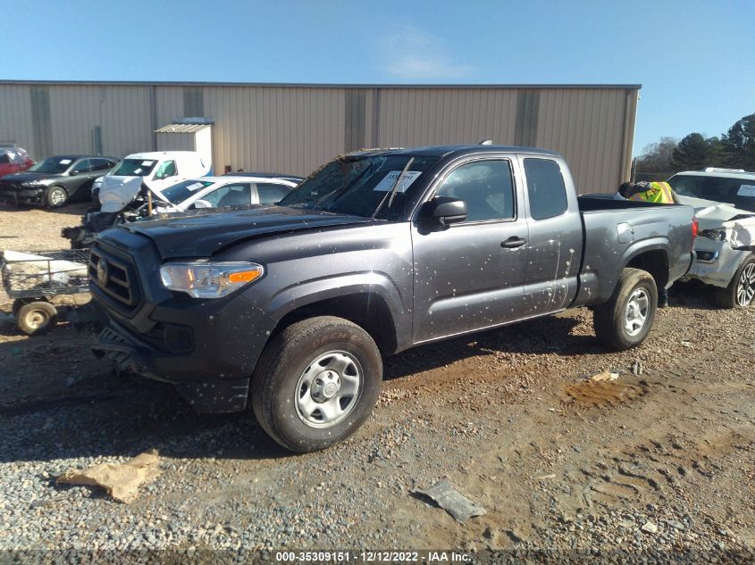 2022 TOYOTA TACOMA 2WD SR/SR5 VIN: 3TYRX5GN9NT043052