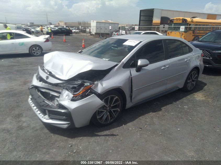 2021 TOYOTA COROLLA SE/NIGHTSHADE/APEX SE VIN: 5YFS4MCE8MP079005