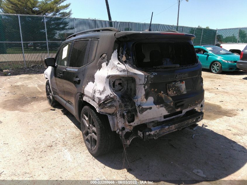 2021 JEEP RENEGADE 80TH ANNIVERSARY VIN: ZACNJDBB4MPM56475