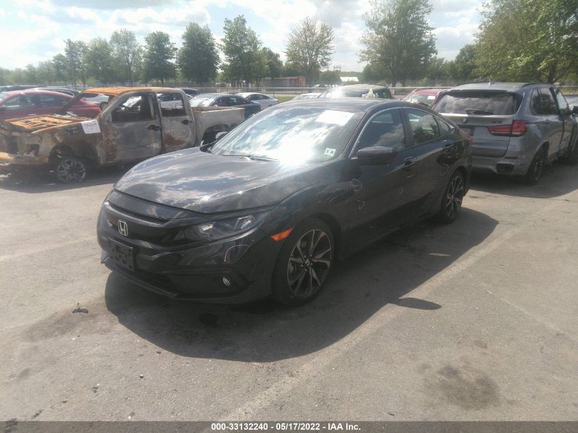 2021 HONDA CIVIC SEDAN SPORT VIN: 2HGFC2F87MH506650