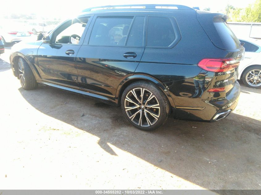 2021 BMW X7 XDRIVE40I VIN: 5UXCW2C08M9D77312