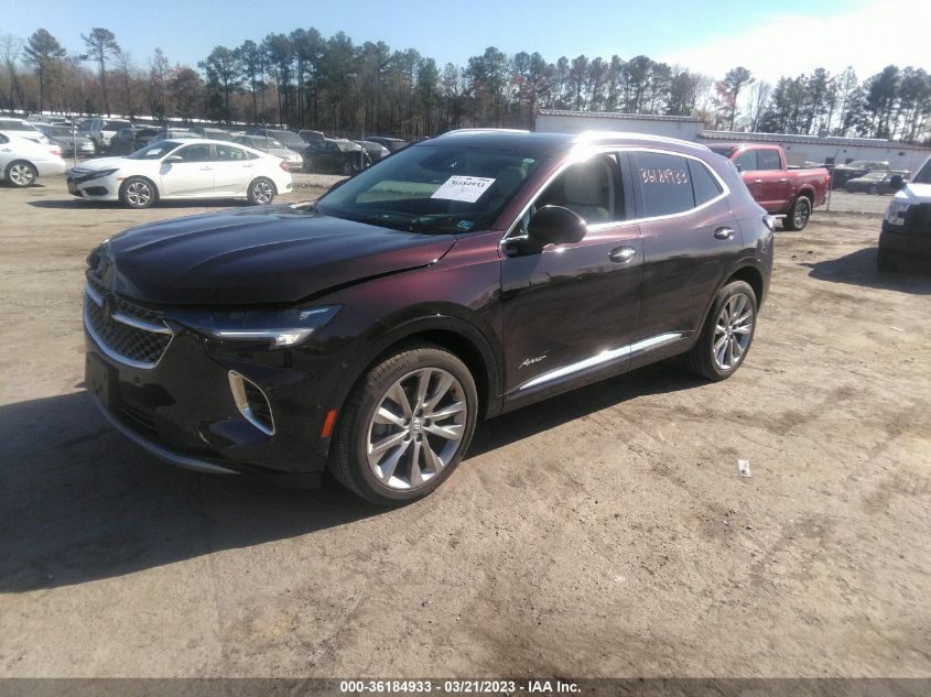 2022 BUICK ENVISION AVENIR VIN: LRBFZRR49ND080472