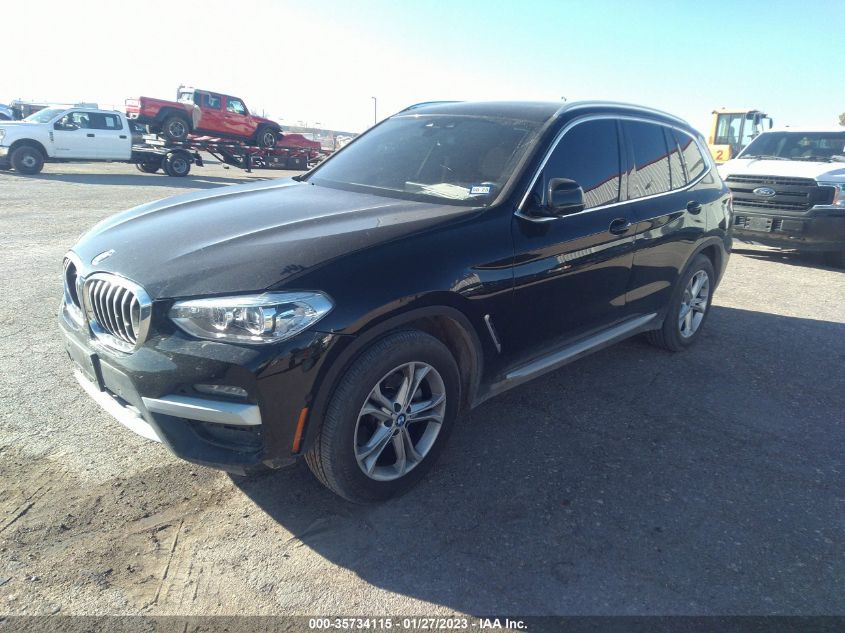 2021 BMW X3 SDRIVE30I VIN: 5UXTY3C03M9F18500
