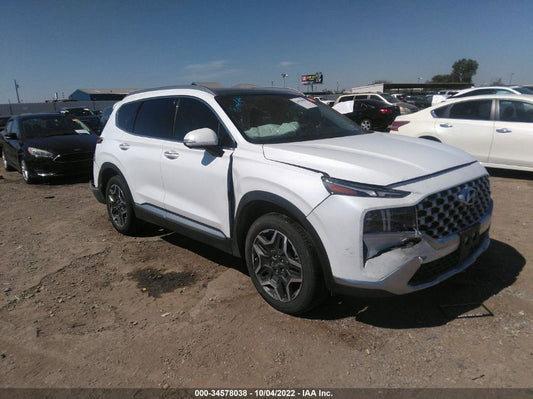 2021 HYUNDAI SANTA FE LIMITED VIN: 5NMS44AL8MH321058