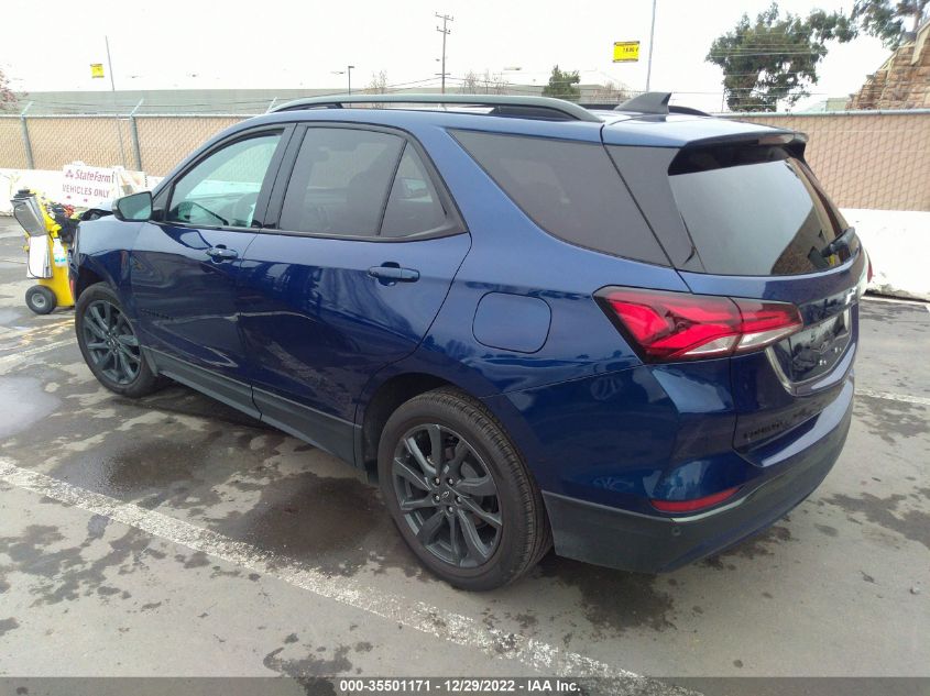 2022 CHEVROLET EQUINOX RS VIN: 3GNAXWEV9NS107904