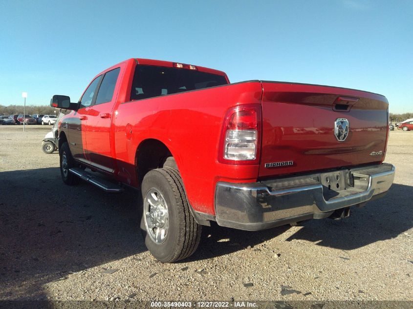 2021 RAM 2500 BIG HORN VIN: 3C6UR5DL6MG627545